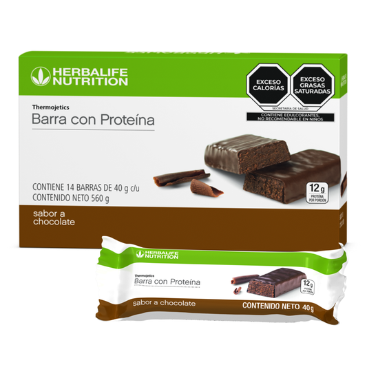 Barra con Proteína Deluxe Chocolate 560 g (14 barras de 40 g c/u)